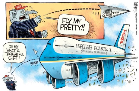 rick-mckee_bribe-force-one-trump-qatar-plane.jpg